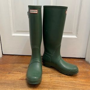 Hunter Green Hunter Rainboots